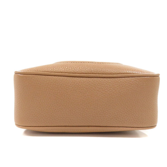 Gucci Soho Interlocking Shoulder Bag Calf Leather Beige - Picture 4 of 9